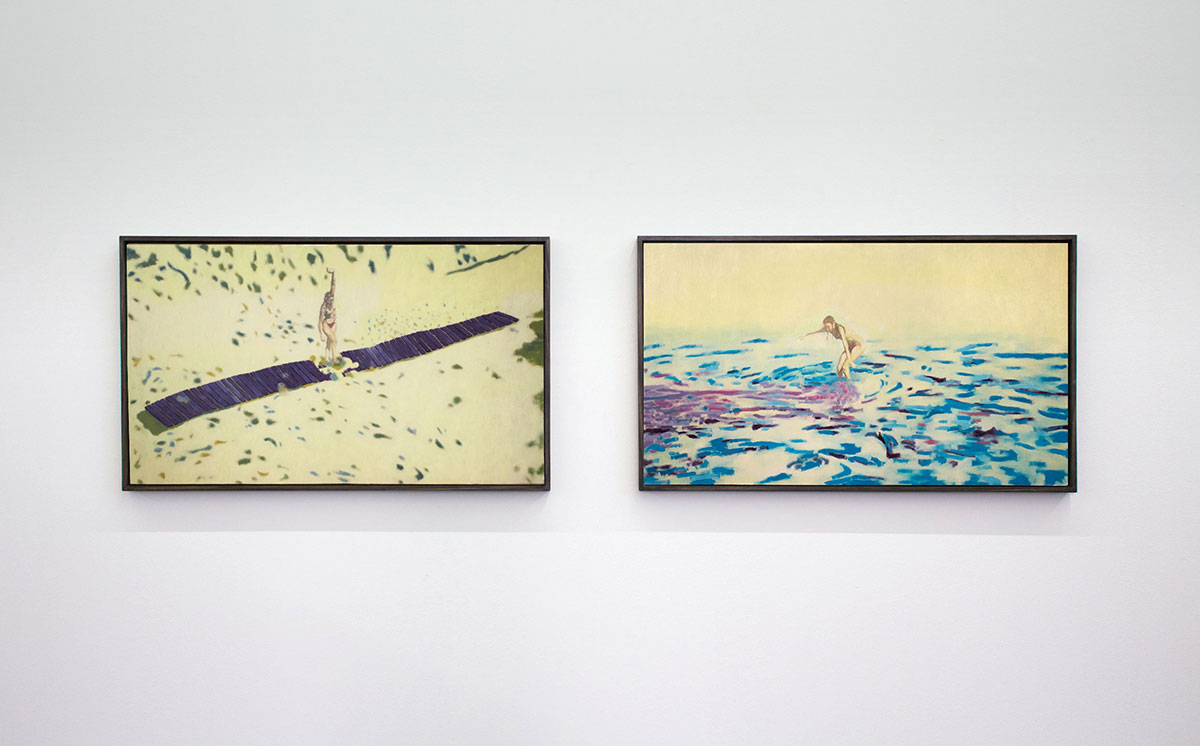 "Solaris" - exhibition view, Karolina Orzełek, galerie Dukan, october 2017