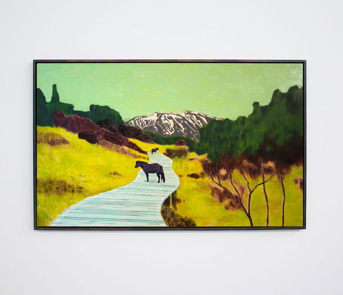 "Solaris" - exhibition view, Karolina Orzełek, galerie Dukan, october 2017