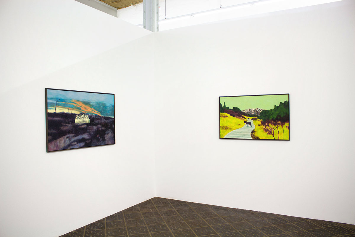 "Solaris" - exhibition view, Karolina Orzełek, galerie Dukan, october 2017