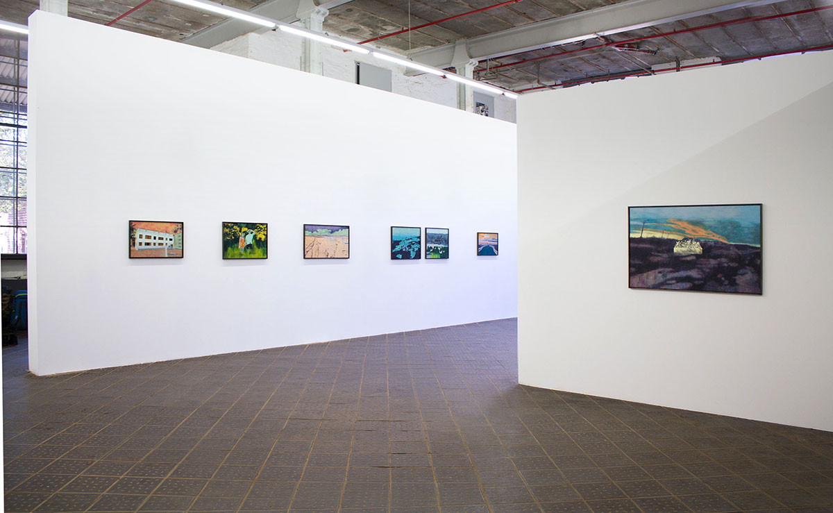 "Solaris" - exhibition view, Karolina Orzełek, galerie Dukan, october 2017