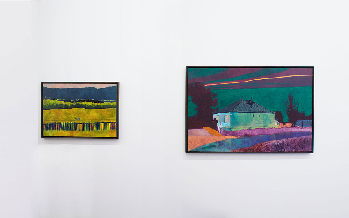 "Solaris" - exhibition view, Karolina Orzełek, galerie Dukan, october 2017