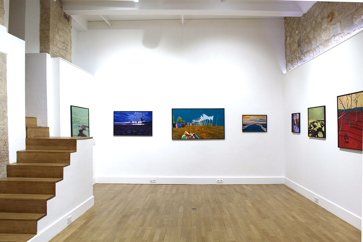 "Fatamorgana" - exhibition view, Karolina Orzełek, galerie Dukan, march 2018