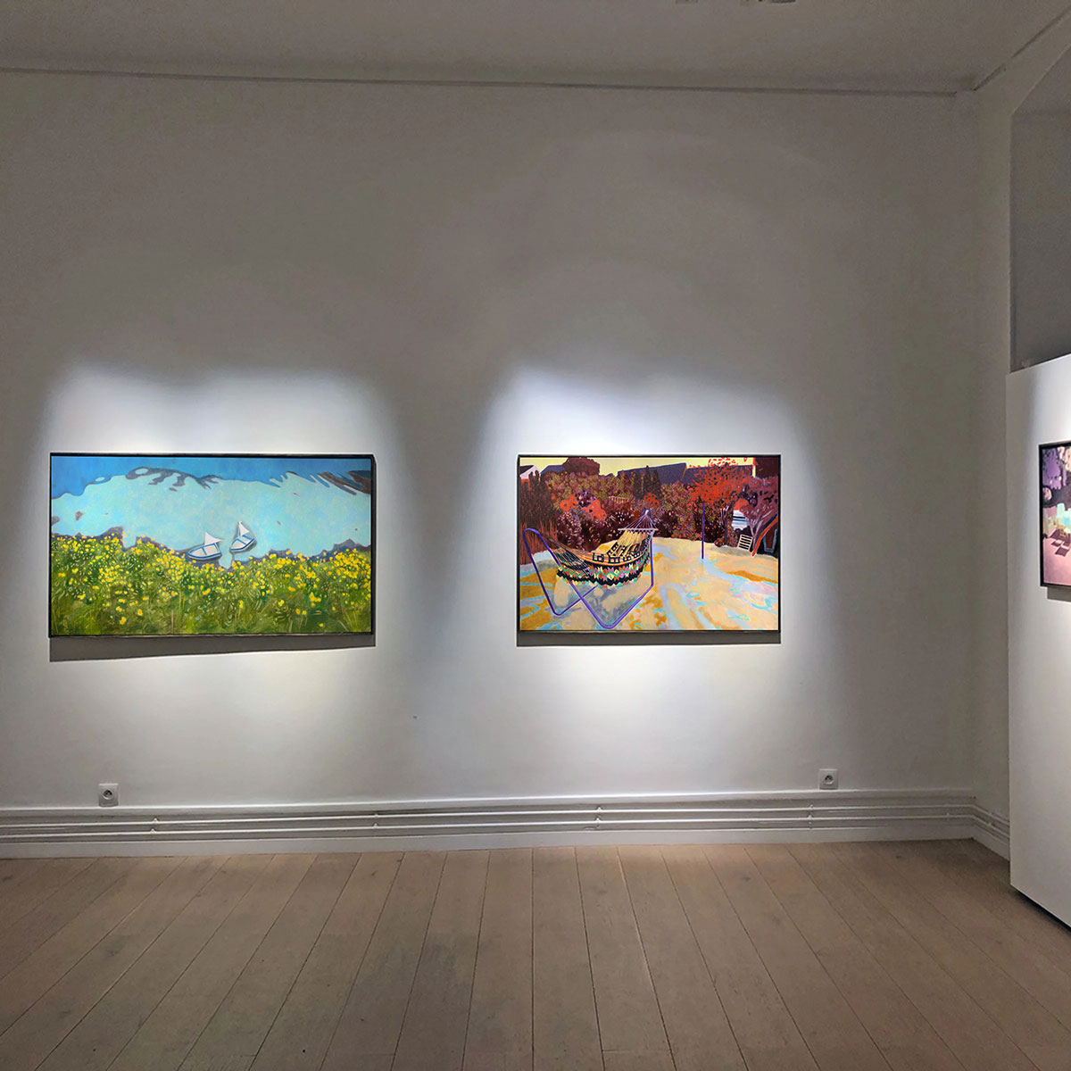 "& Friends 2020" - exhibition view, Karolina Orzełek, galerie Le Feuvre & Roze, january 2020
