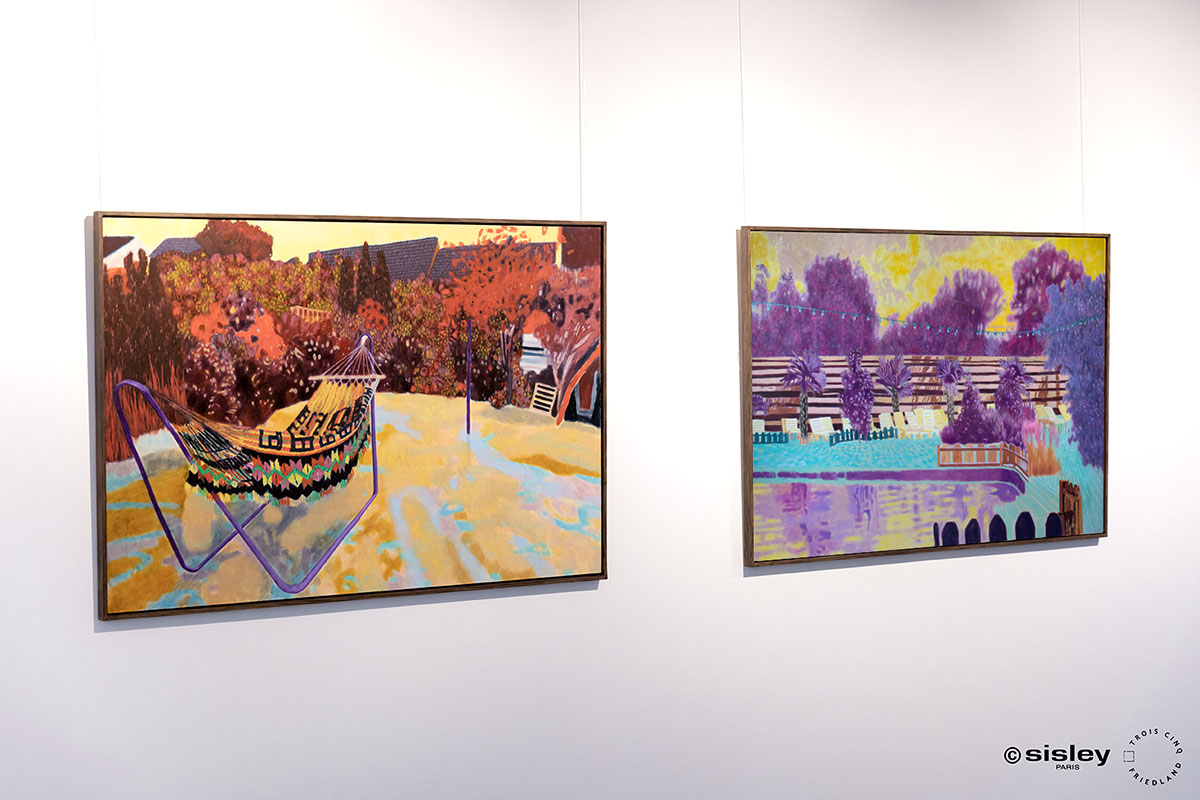 "Prix Sisley Beaux-Arts de Paris pour la Jeune Création" - exhibition view, Karolina Orzełek, Sisley headquarters, may 2020