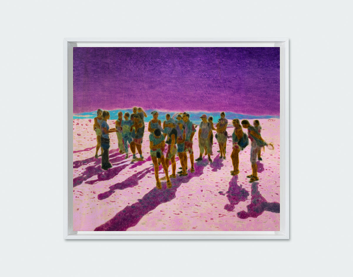 "Both directions at once" - exhibition view, Karolina Orzełek, galerie Mighela Shama, march 2021