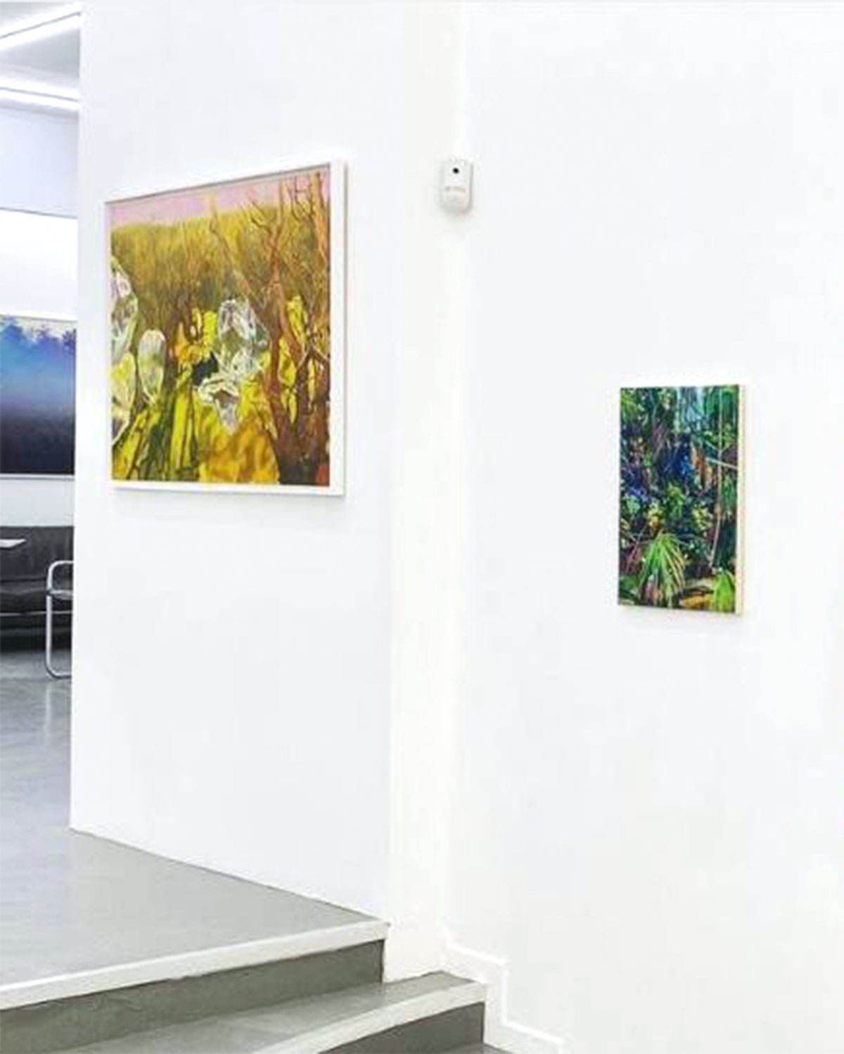 "The call of the wild" - exhibition view, Karolina Orzełek, galerie Sabine Bayasli, april 2021