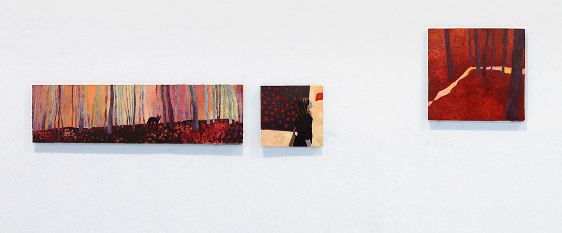 "Wonderland" - exhibition view, Karolina Orzełek, Beaux-Arts de Paris, june 2016