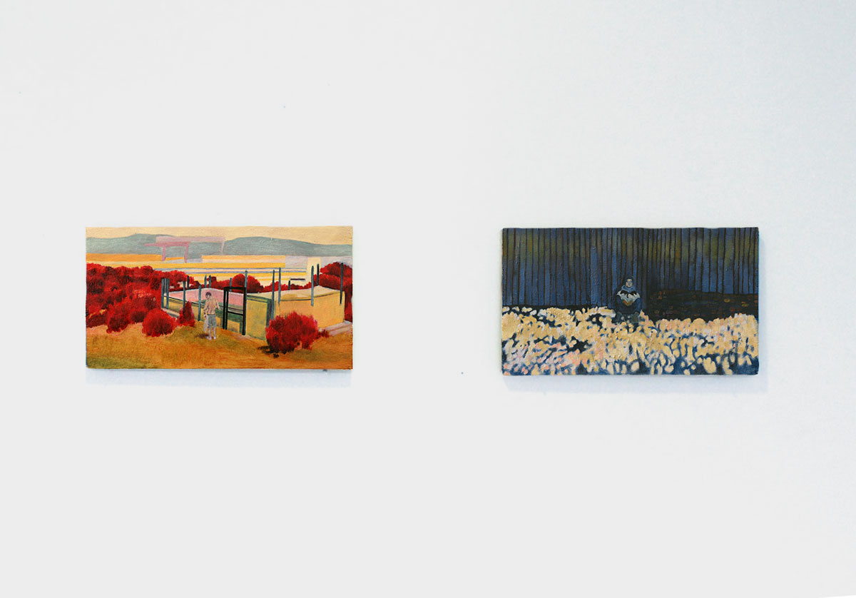 "Wonderland" - exhibition view, Karolina Orzełek, Beaux-Arts de Paris, june 2016
