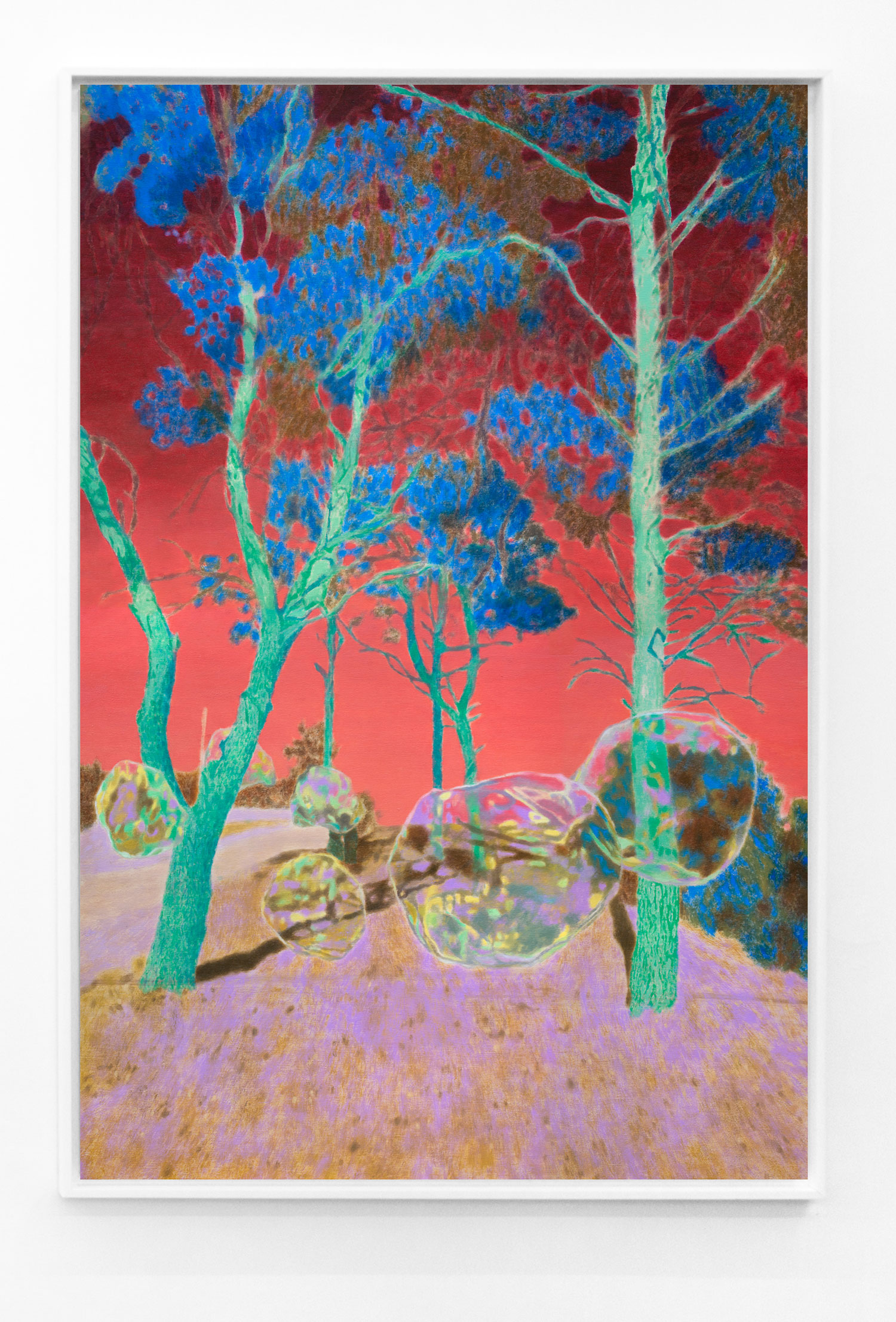 Karolina Orzełek, Vertigo, 2022, 80 x 120 cm, oil on panel