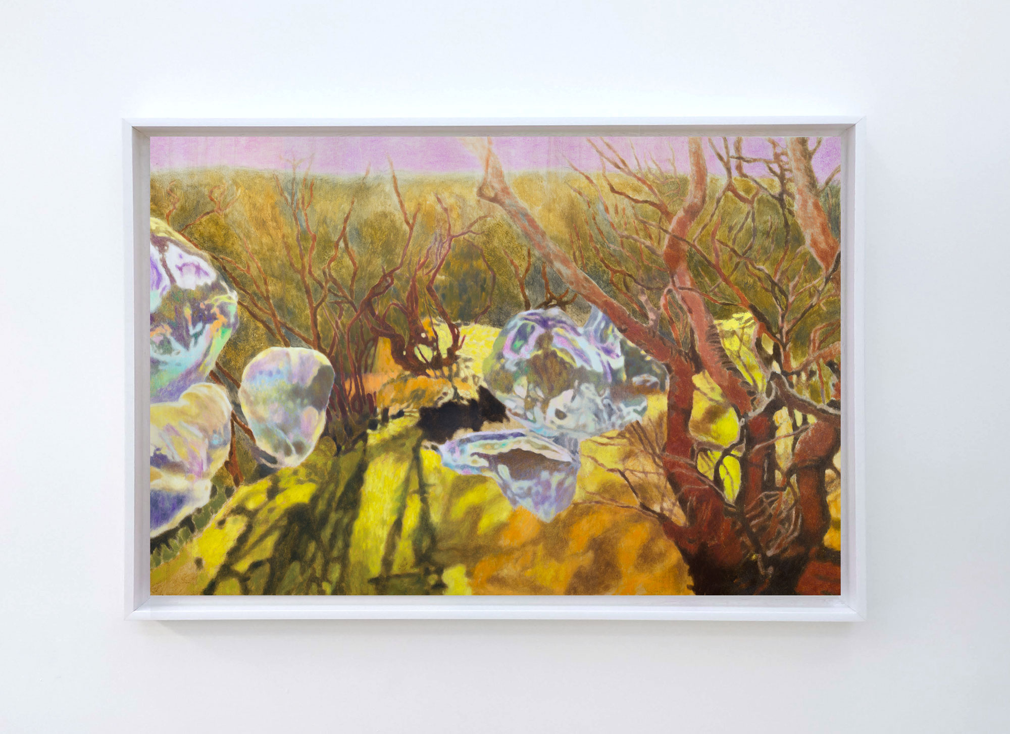 Karolina Orzełek, "Synaesthesia", 2020, 120 x 80 cm, oil on panel