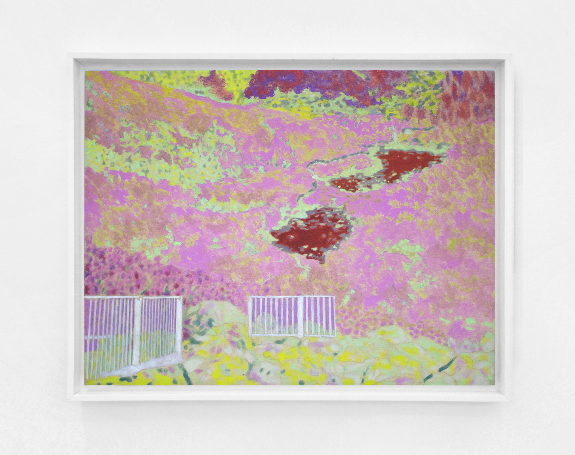 Karolina Orzełek, "Lull after the storm", 2020, 65 x 50 cm, oil on panel